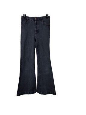 Rolla’s Eastcoast Flare Jeans Galaxy Black Sz 29 Y2k Chic